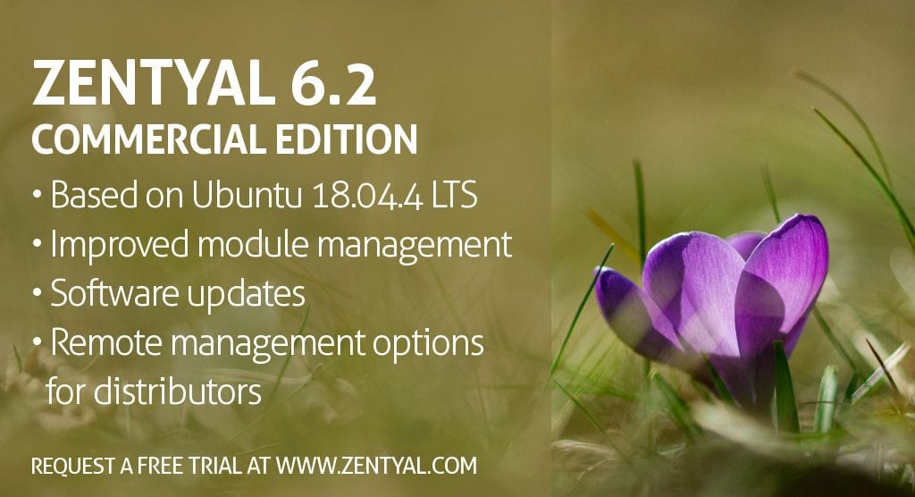 Zentyal Server Commercial Edition 6.2 Released